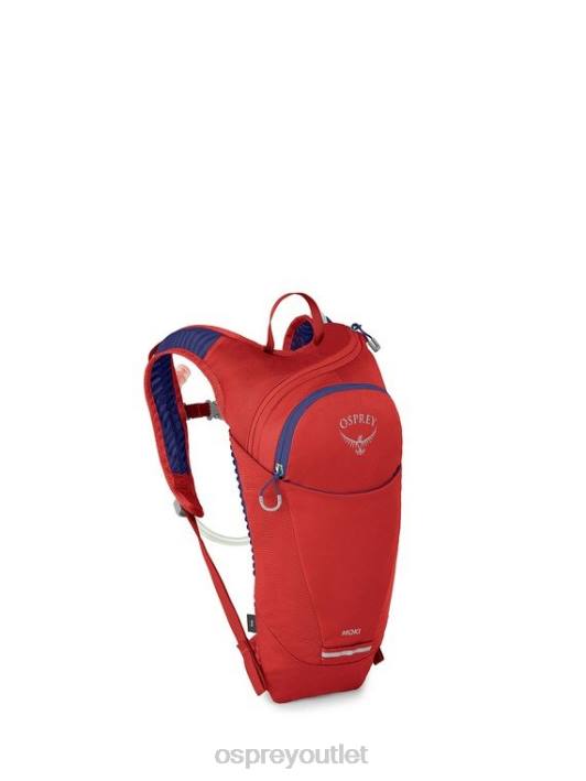 Osprey MOKI 1.5 BIKING (4-12 Y/O) Backpack Kids VENTANA RED PTFP159
