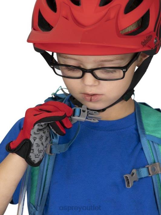Osprey MOKI 1.5 BIKING (4-12 Y/O) Backpack Kids VENTANA RED PTFP159