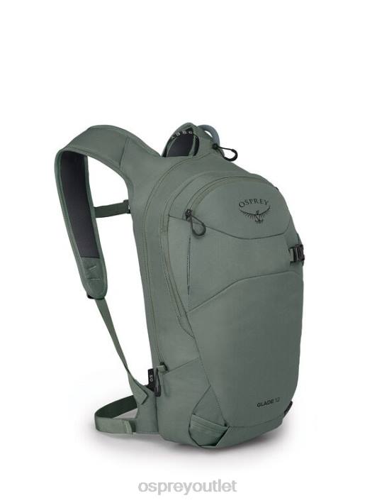 Osprey GLADE 12 LIFT-SERVED SKIING/SNOWBOARDING Backpack Unisex PINE LEAF GREEN PTFP459