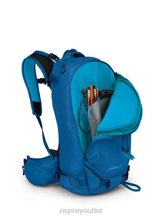 Osprey KAMBER 30 BACKCOUNTRY SKIING/SNOWBOARDING Backpack Unisex ALPINE BLUE PTFP470