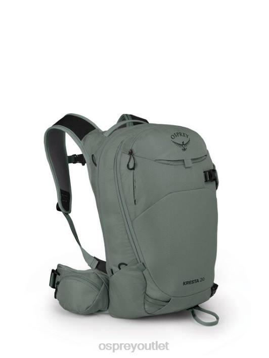 Osprey KRESTA 20 BACKCOUNTRY SKIING/SNOWBOARDING Backpack Unisex PINE LEAF GREEN PTFP463