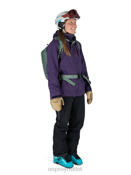 Osprey KRESTA 20 BACKCOUNTRY SKIING/SNOWBOARDING Backpack Unisex PINE LEAF GREEN PTFP463