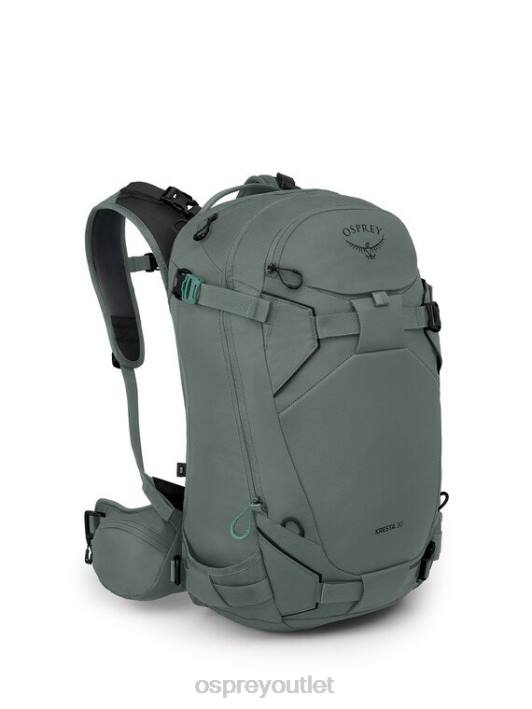 Osprey KRESTA 30 BACKCOUNTRY SKIING/SNOWBOARDING Backpack Unisex PINE LEAF GREEN PTFP465