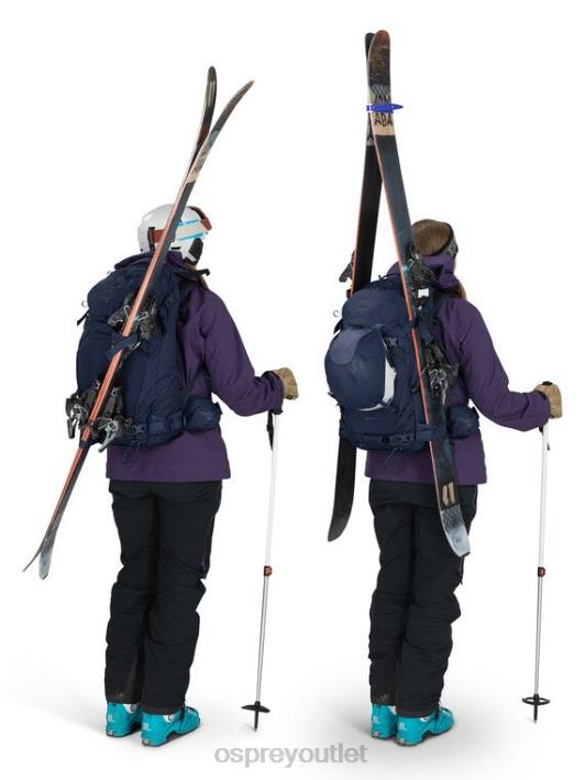 Osprey KRESTA 30 BACKCOUNTRY SKIING/SNOWBOARDING Backpack Unisex WINTER NIGHT BLUE PTFP464