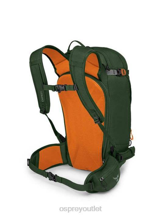 Osprey SOELDEN 32 BACKCOUNTRY SKIING & SNOWBOARDING | LIGHTWEIGHT TOURING Backpack Men DUSTMOSS GREEN PTFP448