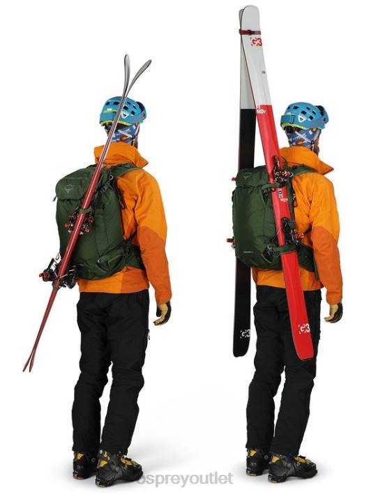 Osprey SOELDEN 32 BACKCOUNTRY SKIING & SNOWBOARDING | LIGHTWEIGHT TOURING Backpack Men DUSTMOSS GREEN PTFP448