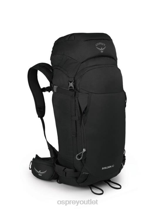 Osprey SOELDEN 42 BACKCOUNTRY SKIING/SNOWBOARDING | LIGHTWEIGHT TOURING Backpack Unisex BLACK PTFP451