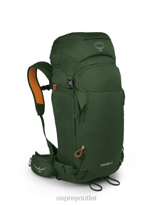 Osprey SOELDEN 42 BACKCOUNTRY SKIING/SNOWBOARDING | LIGHTWEIGHT TOURING Backpack Unisex DUSTMOSS GREEN PTFP450