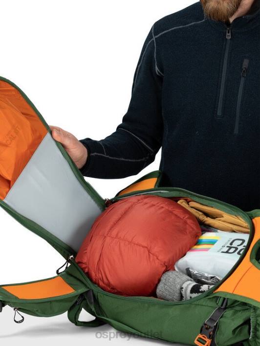 Osprey SOELDEN 42 BACKCOUNTRY SKIING/SNOWBOARDING | LIGHTWEIGHT TOURING Backpack Unisex DUSTMOSS GREEN PTFP450