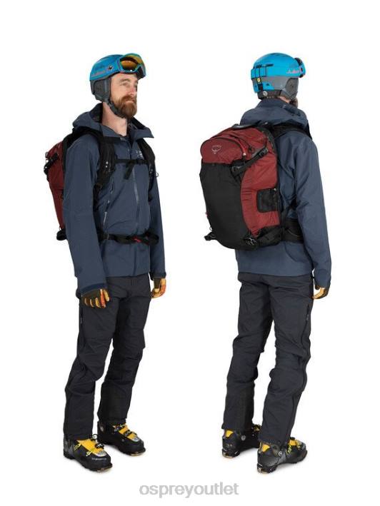 Osprey SOELDEN PRO 32 BACKCOUNTRY SKIING/SNOWBOARDING Backpack Men RED MOUNTAIN PTFP466