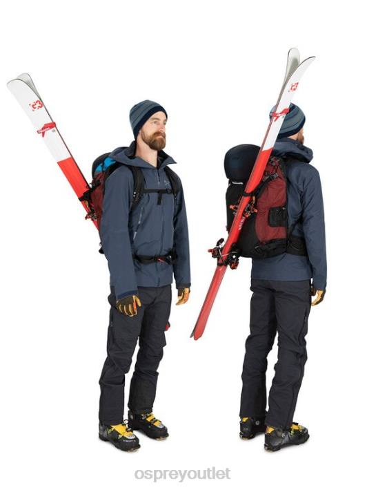 Osprey SOELDEN PRO 32 BACKCOUNTRY SKIING/SNOWBOARDING Backpack Men RED MOUNTAIN PTFP466