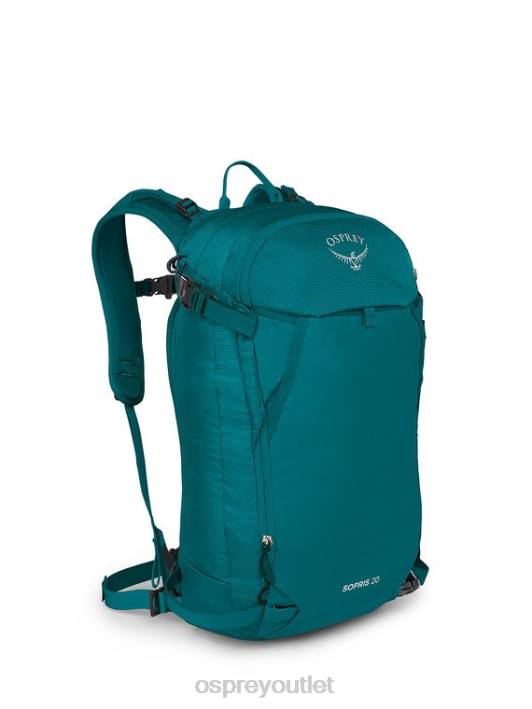 Osprey SOPRIS 20 SKIING & SNOWBOARDING | LIGHTWEIGHT TOURING Backpack Women VERDIGRIS GREEN PTFP455