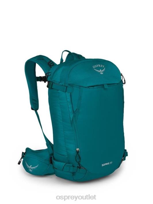 Osprey SOPRIS 30 SKIING & SNOWBOARDING | LIGHTWEIGHT TOURING Backpack Women VERDIGRIS GREEN PTFP457