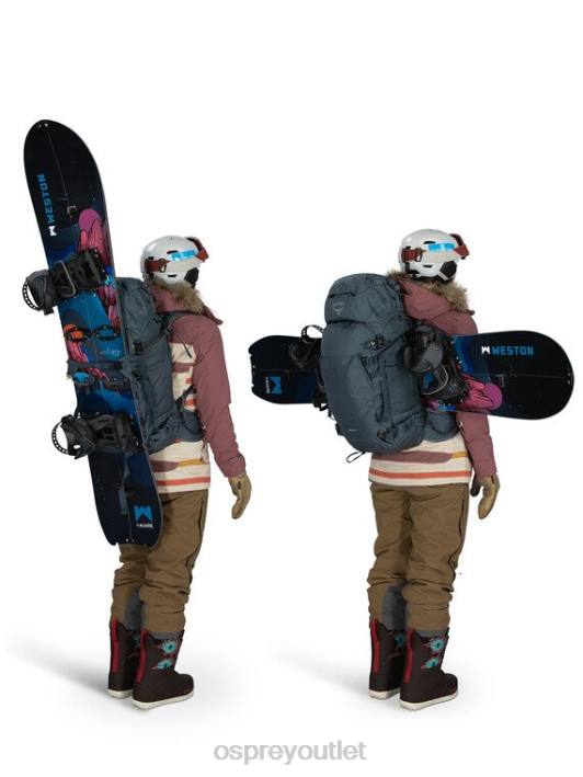 Osprey SOPRIS 40 BACKCOUNTRY SKIING/SNOWBOARDING | LIGHTWEIGHT TOURING Backpack Unisex TUNGSTEN GREY PTFP458