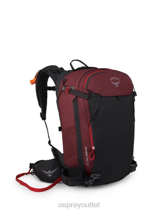 Osprey SOPRIS PRO 30 BACKCOUNTRY SKIING/SNOWBOARDING Backpack Women RED MOUNTAIN PTFP461