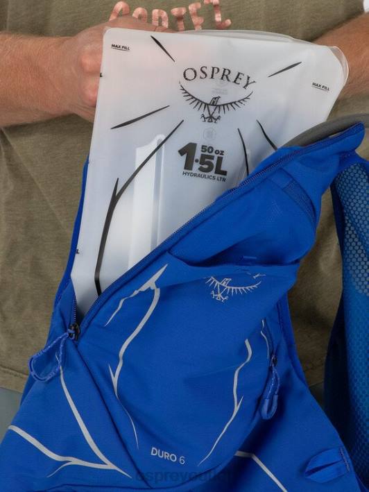 Osprey DURO 6 TRAIL RUNNING Backpack Men BLUE SKY PTFP177