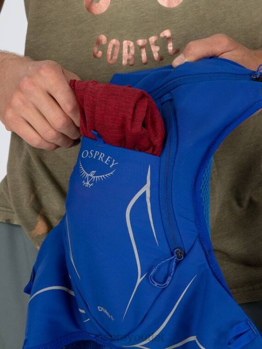 Osprey DURO 6 TRAIL RUNNING Backpack Men DARK CHARCOAL GREY PTFP178