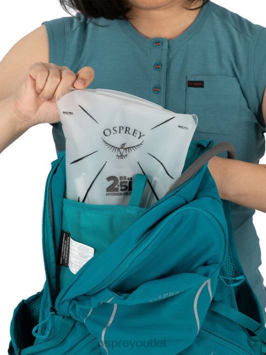 Osprey DYNA 15 TRAIL RUNNING Backpack Women SLATE GREY PTFP188