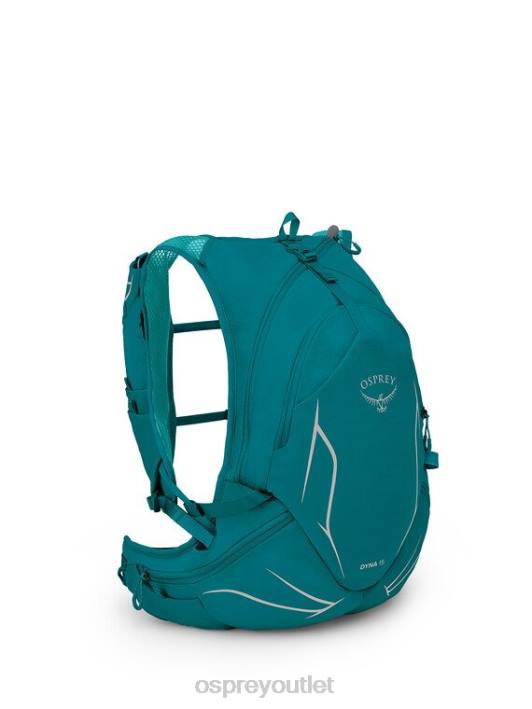 Osprey DYNA 15 TRAIL RUNNING Backpack Women VERDIGRIS GREEN PTFP187