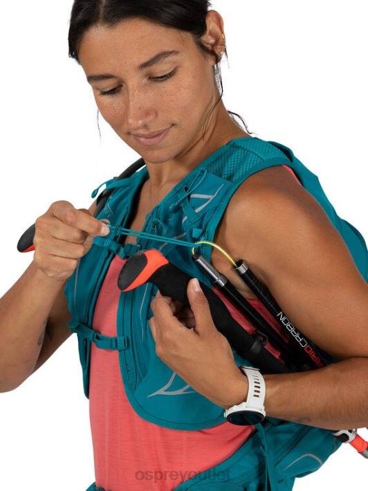 Osprey DYNA 15 TRAIL RUNNING Backpack Women VERDIGRIS GREEN PTFP187