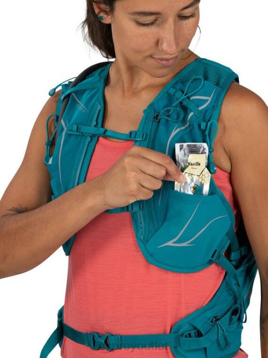 Osprey DYNA 15 TRAIL RUNNING Backpack Women VERDIGRIS GREEN PTFP187