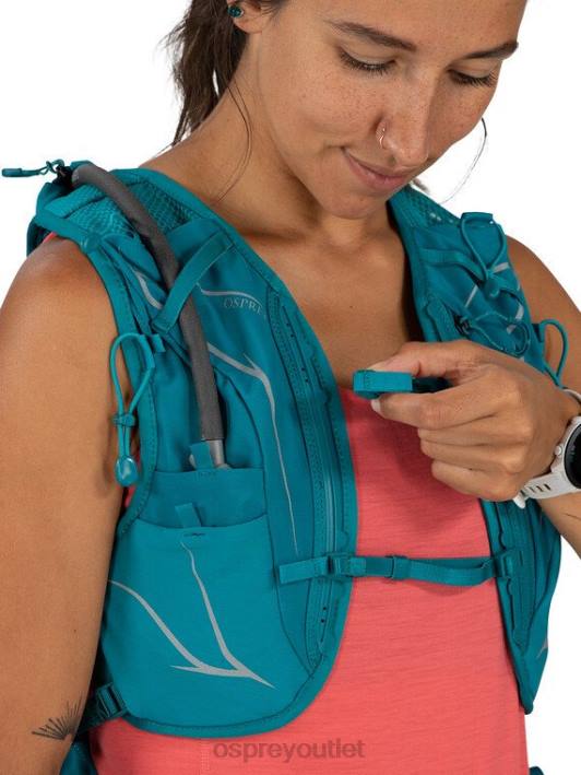 Osprey DYNA 15 TRAIL RUNNING Backpack Women VERDIGRIS GREEN PTFP187