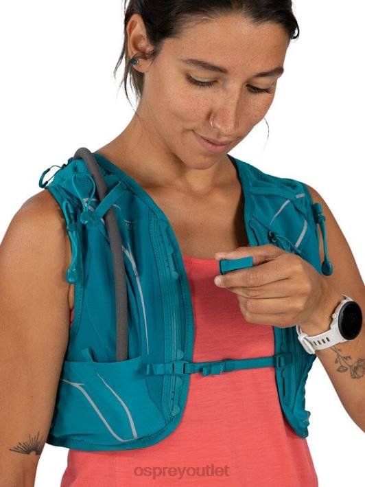Osprey DYNA 1.5 TRAIL RUNNING Backpack Women VERDIGRIS GREEN PTFP183