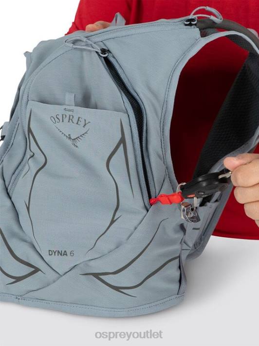 Osprey DYNA 6 TRAIL RUNNING Backpack Women SLATE GREY PTFP186