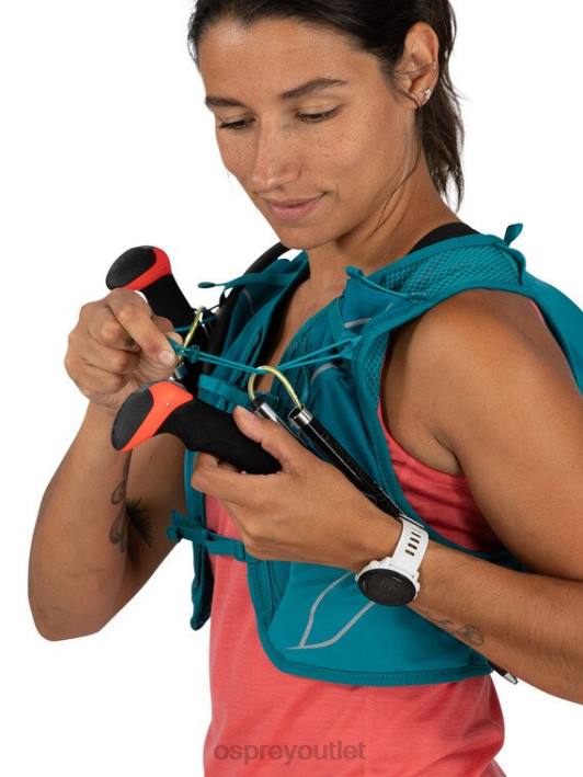 Osprey DYNA 6 TRAIL RUNNING Backpack Women VERDIGRIS GREEN PTFP185