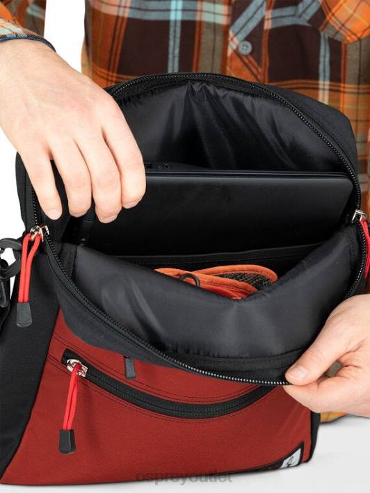 Osprey HERITAGE MUSETTE 13 LIFESTYLE Bag Unisex BLACK PTFP636