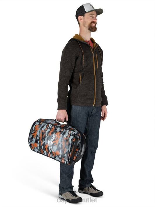 Osprey TRANSPORTER DUFFEL 40 EXPEDITION DUFFEL Bag Unisex CAMO LINES PRINT PTFP570