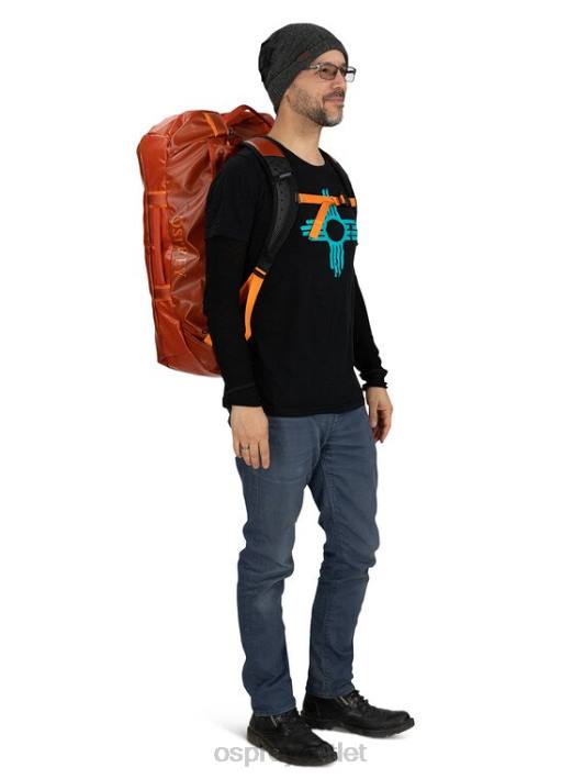 Osprey TRANSPORTER DUFFEL 65 EXPEDITION DUFFEL Bag Unisex ORANGE DAWN PTFP596