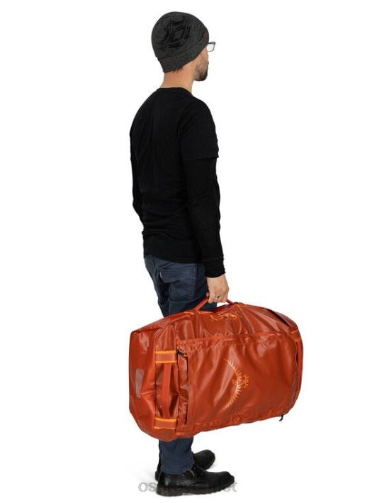 Osprey TRANSPORTER DUFFEL 65 EXPEDITION DUFFEL Bag Unisex ORANGE DAWN PTFP596