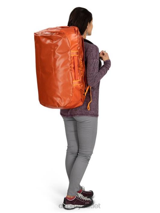 Osprey TRANSPORTER DUFFEL 65 EXPEDITION DUFFEL Bag Unisex ORANGE DAWN PTFP596
