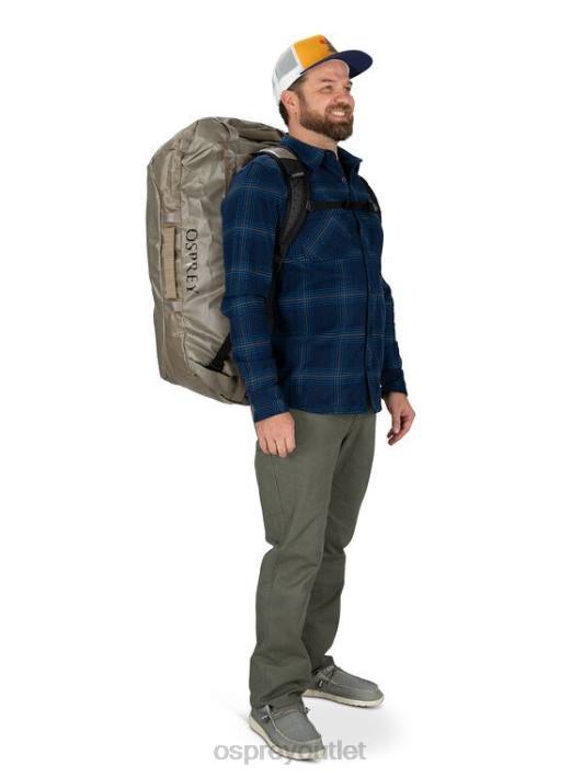 Osprey TRANSPORTER DUFFEL 95 EXPEDITION DUFFEL Bag Unisex SMOKE GREY PTFP599