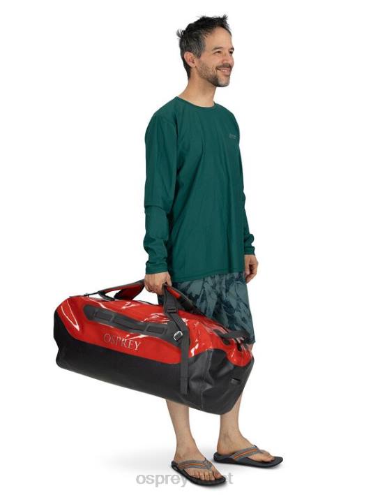 Osprey TRANSPORTER WATERPROOF DUFFEL 70 EXPEDITION WATERPOOF Bag Unisex MARS ORANGE PTFP606