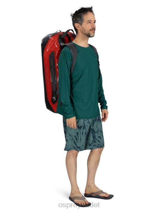 Osprey TRANSPORTER WATERPROOF DUFFEL 70 EXPEDITION WATERPOOF Bag Unisex MARS ORANGE PTFP606