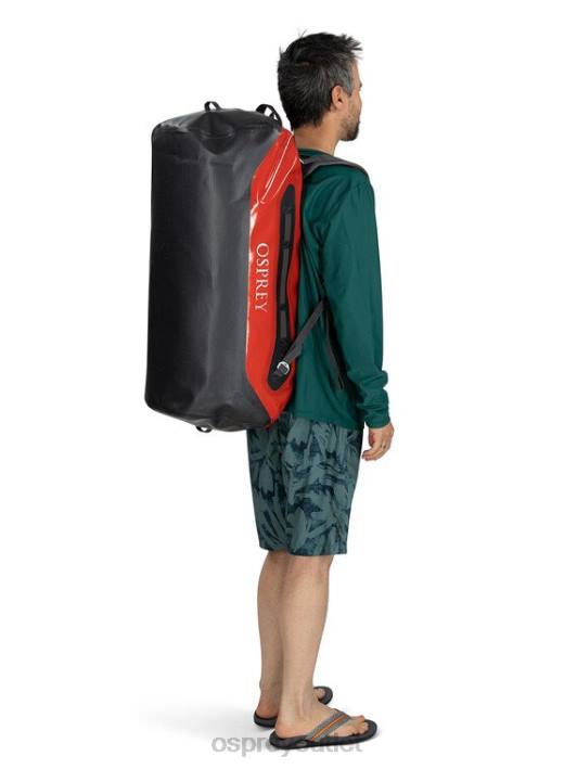 Osprey TRANSPORTER WATERPROOF DUFFEL 70 EXPEDITION WATERPOOF Bag Unisex MARS ORANGE PTFP606