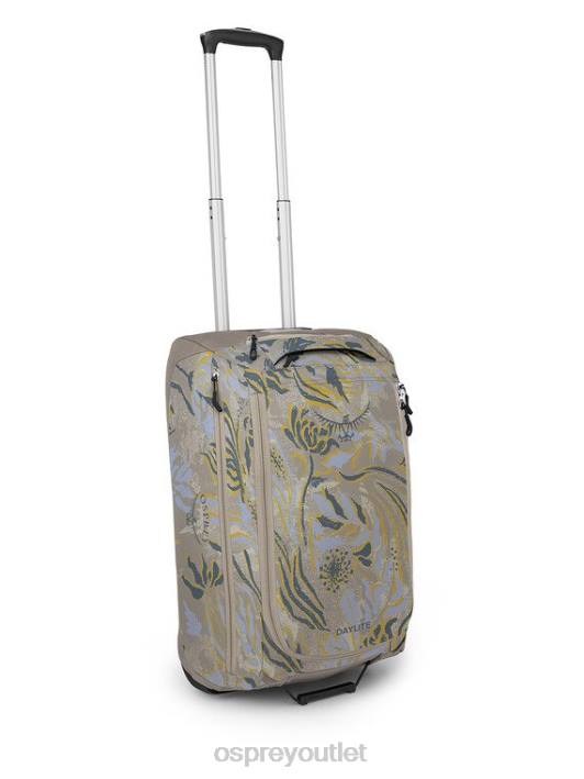 Osprey DAYLITE CARRY-ON WHEELED DUFFEL 40 TRAVEL Suitcase Unisex CRYSANTHS PRINT PTFP539