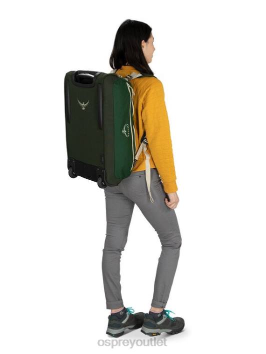 Osprey DAYLITE CARRY-ON WHEELED DUFFEL 40 TRAVEL Suitcase Unisex PALM FOLIAGE PRINT PTFP538