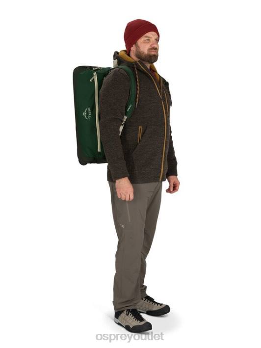 Osprey DAYLITE CARRY-ON WHEELED DUFFEL 40 TRAVEL Suitcase Unisex PALM FOLIAGE PRINT PTFP538