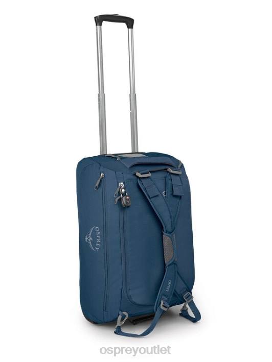 Osprey DAYLITE CARRY-ON WHEELED DUFFEL 40 TRAVEL Suitcase Unisex WAVE BLUE PTFP537