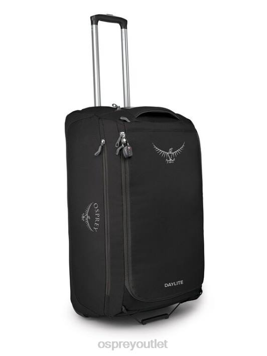 Osprey DAYLITE WHEELED DUFFEL 85 TRAVEL Suitcase Unisex BLACK PTFP629