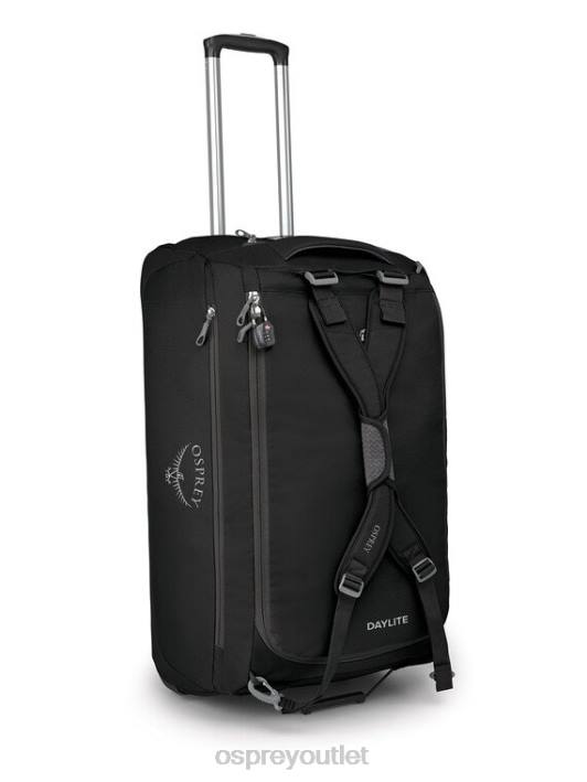 Osprey DAYLITE WHEELED DUFFEL 85 TRAVEL Suitcase Unisex BLACK PTFP629