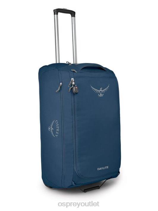 Osprey DAYLITE WHEELED DUFFEL 85 TRAVEL Suitcase Unisex WAVE BLUE PTFP628