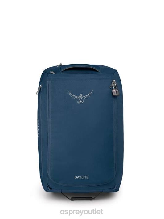 Osprey DAYLITE WHEELED DUFFEL 85 TRAVEL Suitcase Unisex WAVE BLUE PTFP628