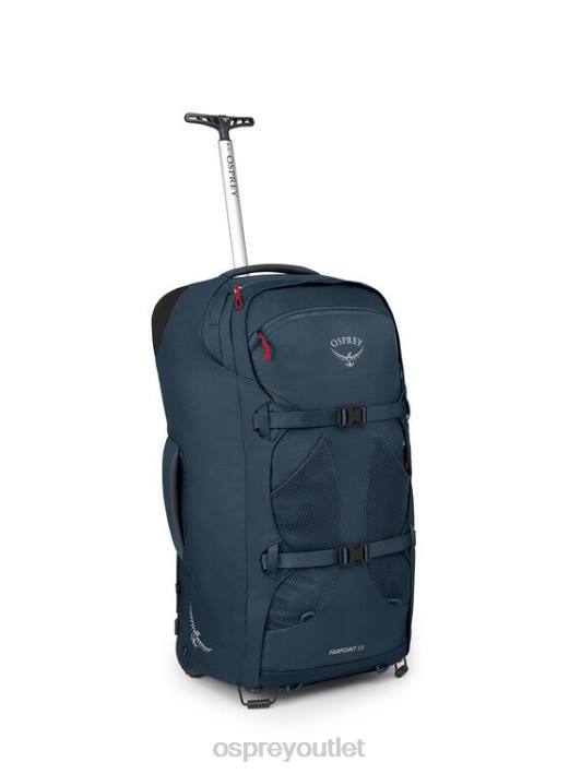 Osprey FARPOINT WHEELED TRAVEL PACK 65L/27.5" WHEELS | TRAVEL PACK CARRY-ON Luggage Pack Men MUTED SPACE BLUE PTFP524