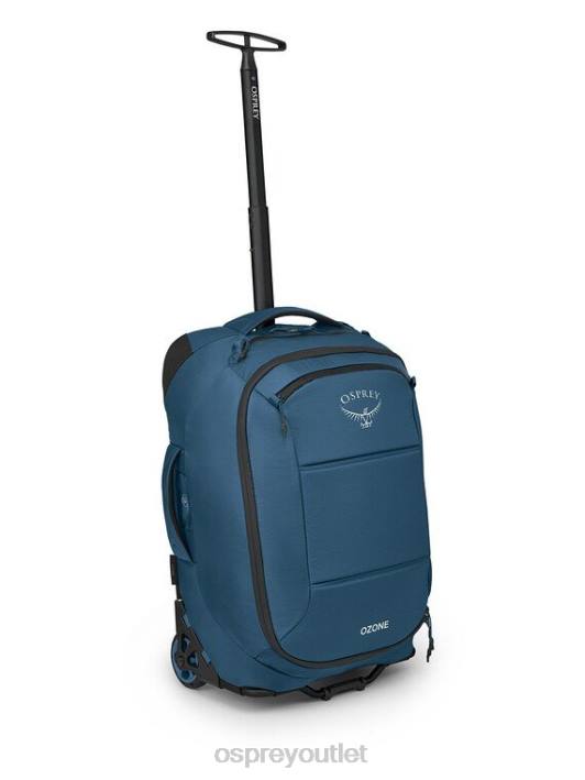Osprey OZONE 2-WHEEL CARRY-ON 40L/21.5" WHEELS | ULTRALIGHT TRAVEL Suitcase Unisex COASTAL BLUE PTFP533