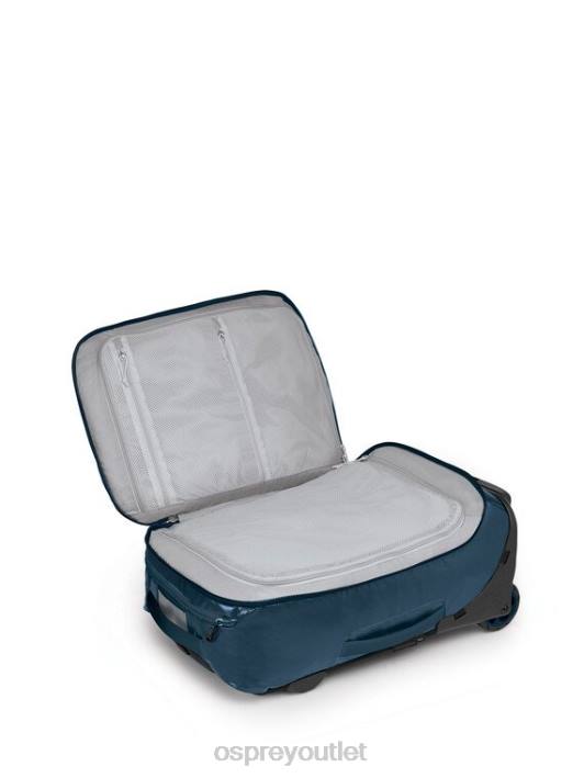 Osprey TRANSPORTER WHEELED CARRY-ON 38 WHEELED CARRY-ON LUGGAGE Suitcase Unisex VENTURI BLUE PTFP528
