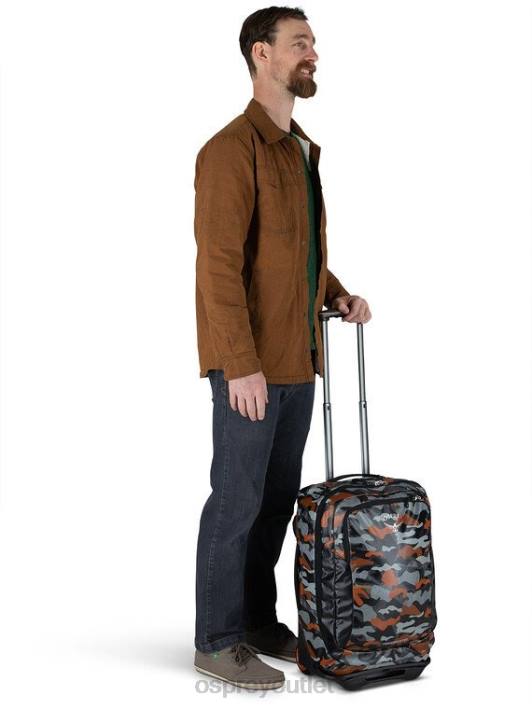 Osprey TRANSPORTER WHEELED CARRY-ON 38 WHEELED CARRY-ON LUGGAGE Suitcase Unisex VENTURI BLUE PTFP528